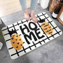 Входный уличный дверной коврик современные противоскользящие кухонные ковры моющийся, напольный коврик для гостиной нескользящий коврик для ванной комнаты