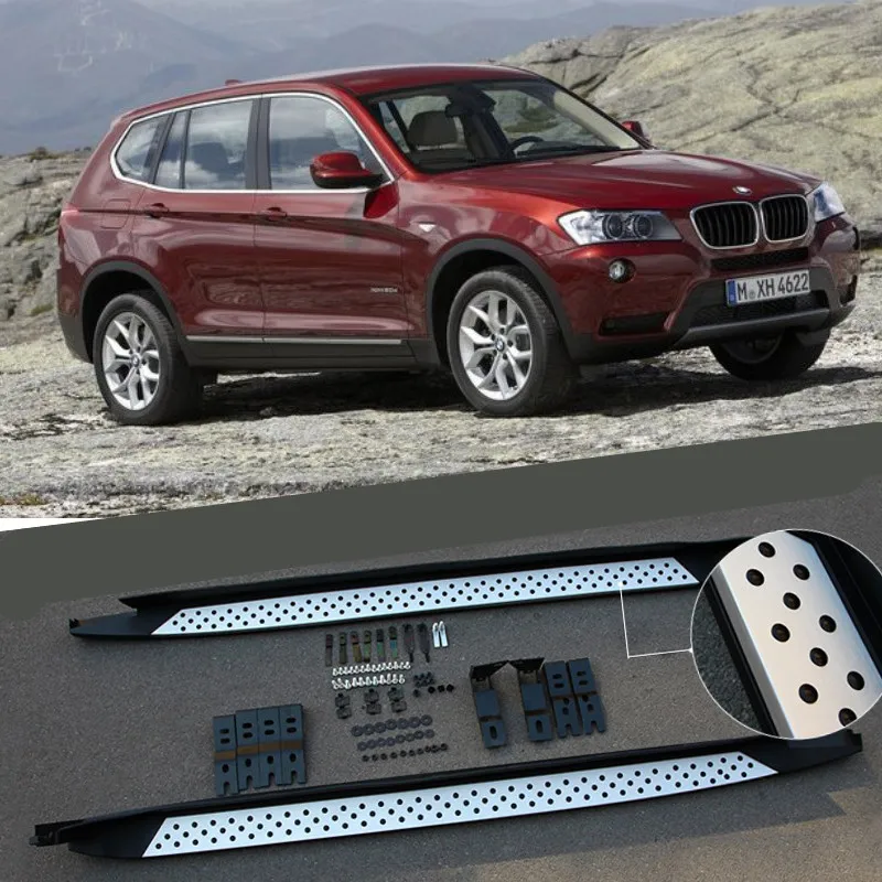 Fur Bmw X3 F25 2011 2017 Trittbretter Auto Seite Schritt Bar