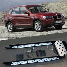Para BMW X3 F25 2011-2017 Carro Estribos Laterais Auto Bar passo Pedais de Alta Qualidade Brand New Projeto Original Nerf bares