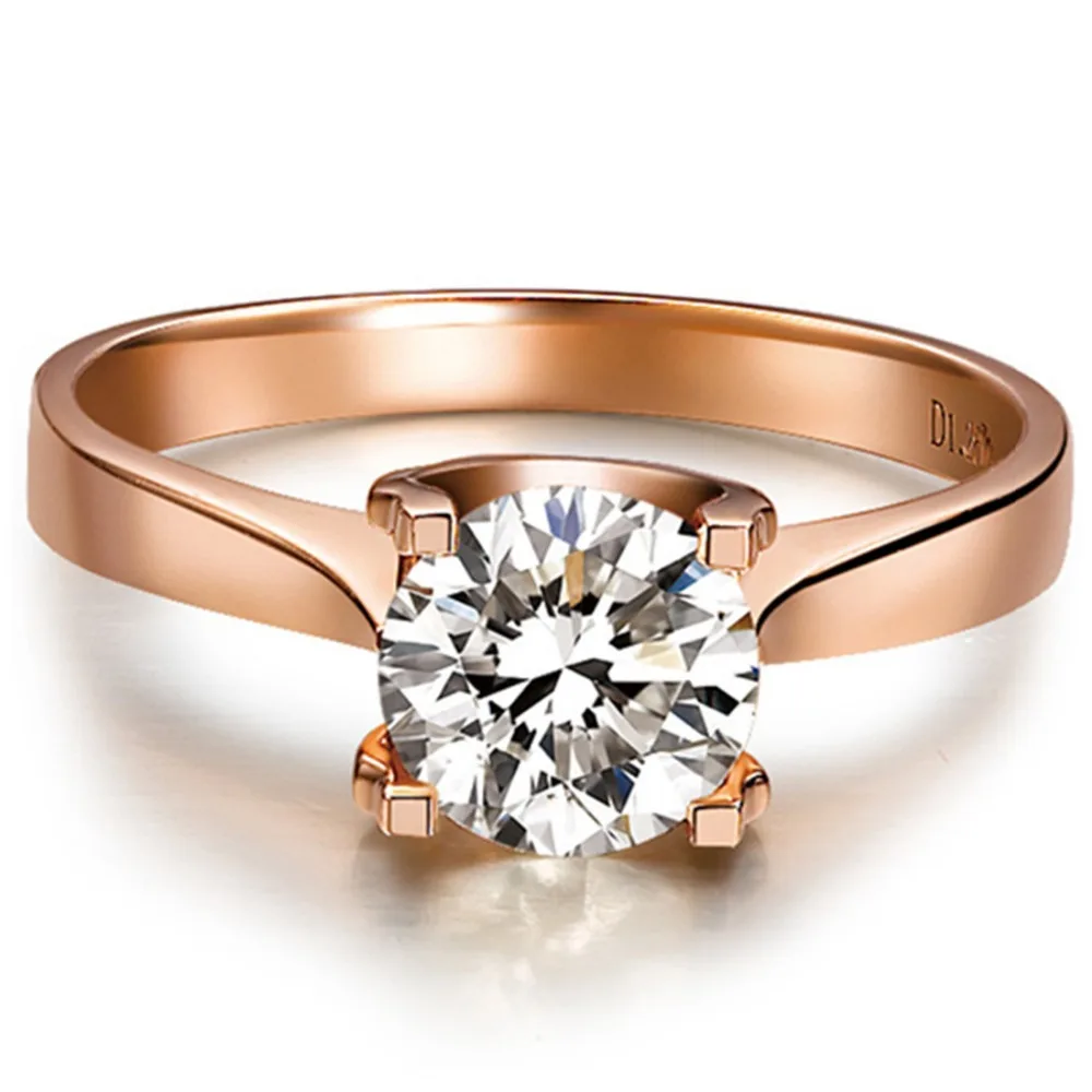 Buy Positive Prerry Ring Prongs Brand Moissanite Ring