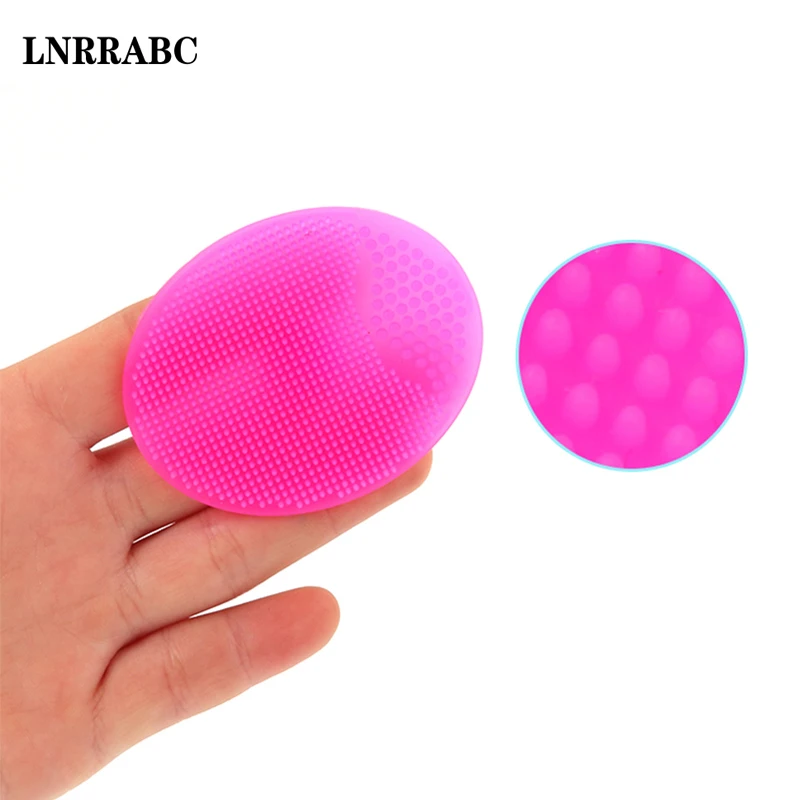 

Fashion High Quality Effective Washing Brush Scrubber Board Silicone Brush Cleaning Mat Moisturizing Soft Face Washing Tools