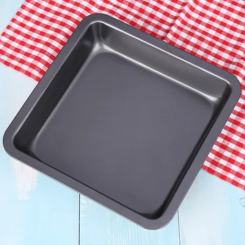 

AIWILL 8 inch square eight nine inch non-stick flat side deep pan