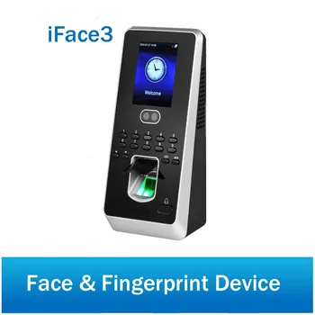 

ZK Multibio800/iface3 Face & Fingerprint Access Control with ID card reader Terminal TCP/IP finger print time attendance