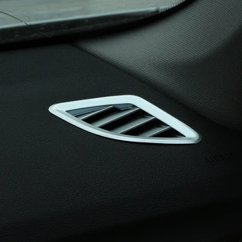 

2x Panel Front Air Condition Vent Outlet Frame Cover Trim For BMW X1 F48 16-2017