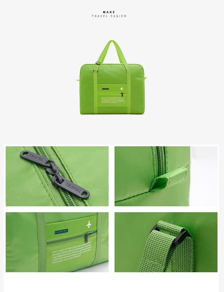 Большой емкости дорожные сумки Портативный Сумочка Многофункциональный камера хранения сумка упаковки куба сумка для хранения одежды