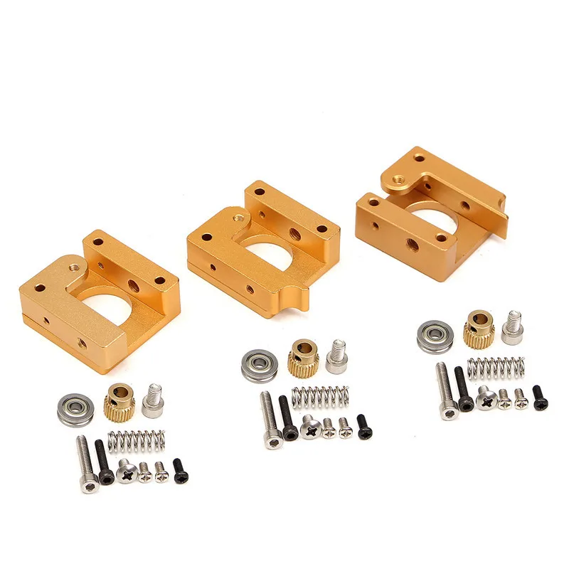  3D Printer MK8 Extruder Aluminum block DIY kit extrusion Makerbot MK8 Extruder dedicated single nozzle head aluminum block kit 