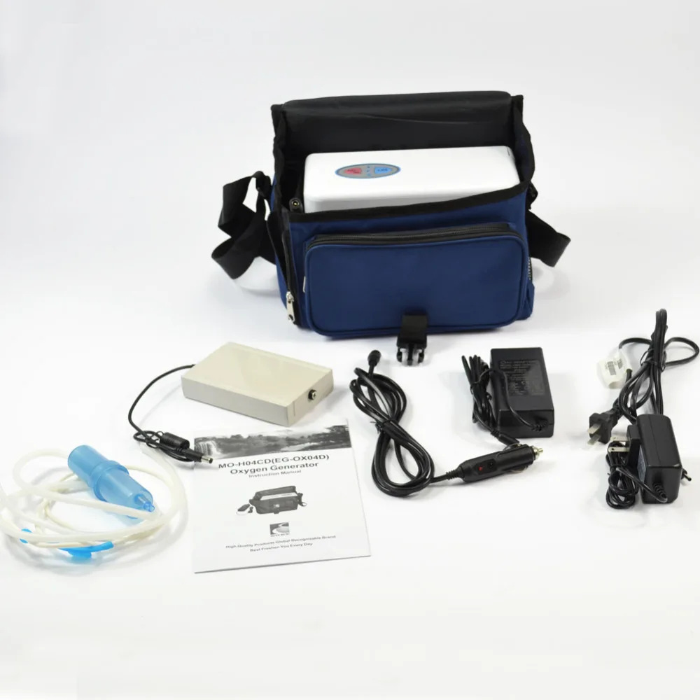 EGET Two batteries Genuine Portable Oxygen Concentrator home travel