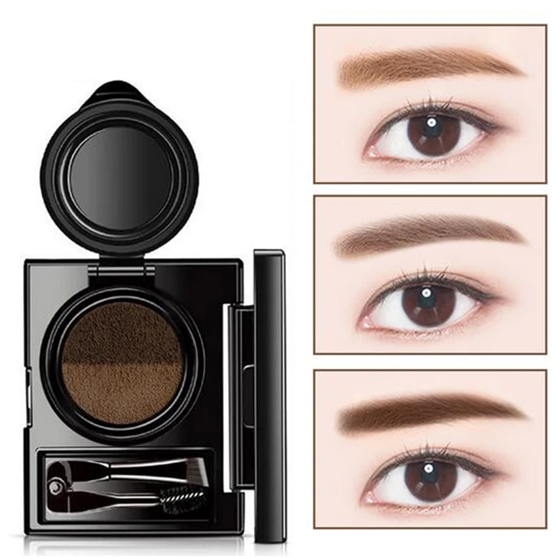 1Pcs Eyebrow Dye Cream Eyebrows Eyebrow Powder Natural Air Cushion