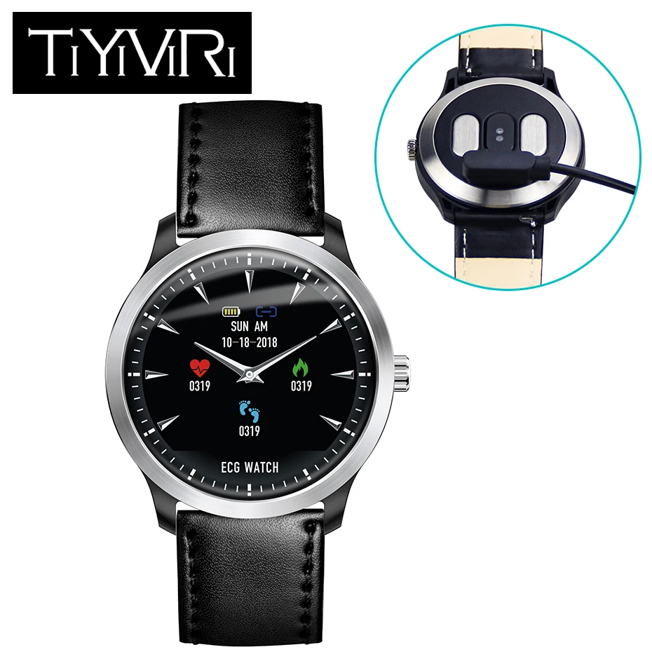 

N58 ECG Smartwatch Men Heart Rate Monitor Smart Watch Electrocardiogram Measurement 3D UI Multisport Fitness Tracker Bracelete