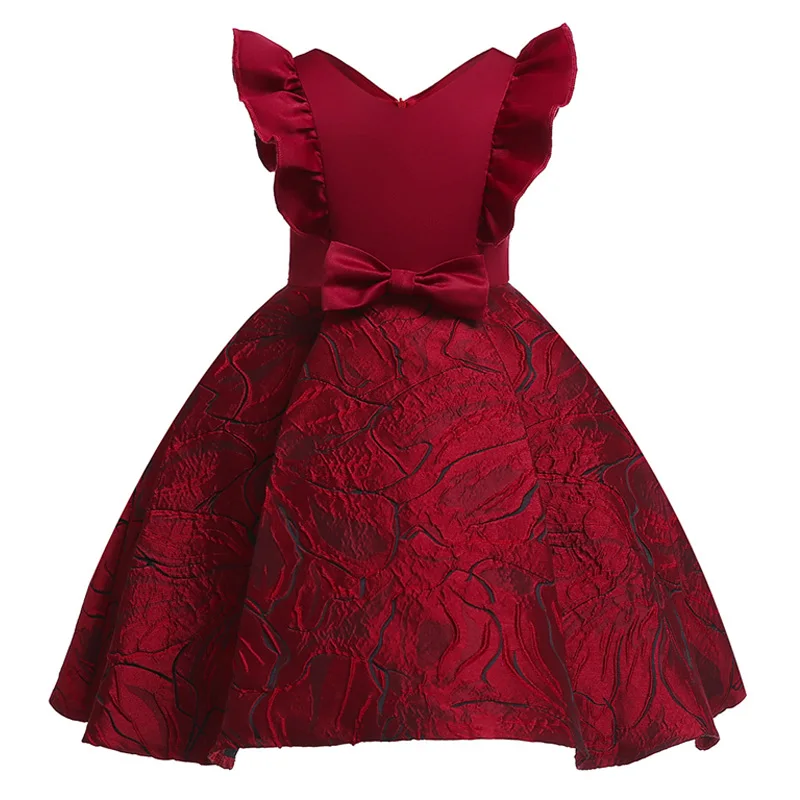 

Summer Kids Dresses For Girls Elegant Princess Dress Flower Girl Wedding Dress Children Party Dress 2 3 4 5 6 7 8 9 Year vestido