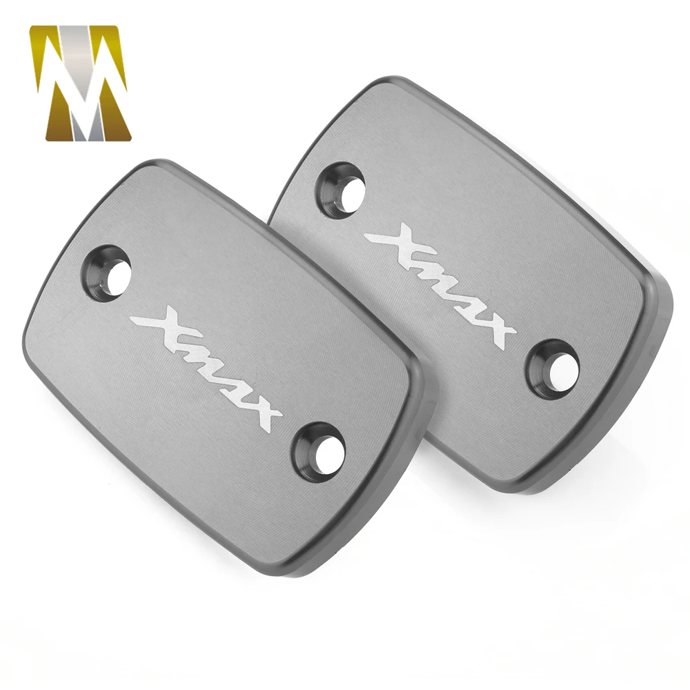 With Logo For Yamaha Xmax300 x max X-MAX 300 2017 2018 Motorcycle Brake Clutch Oil Fluid Reservoir Cap Cover (34)