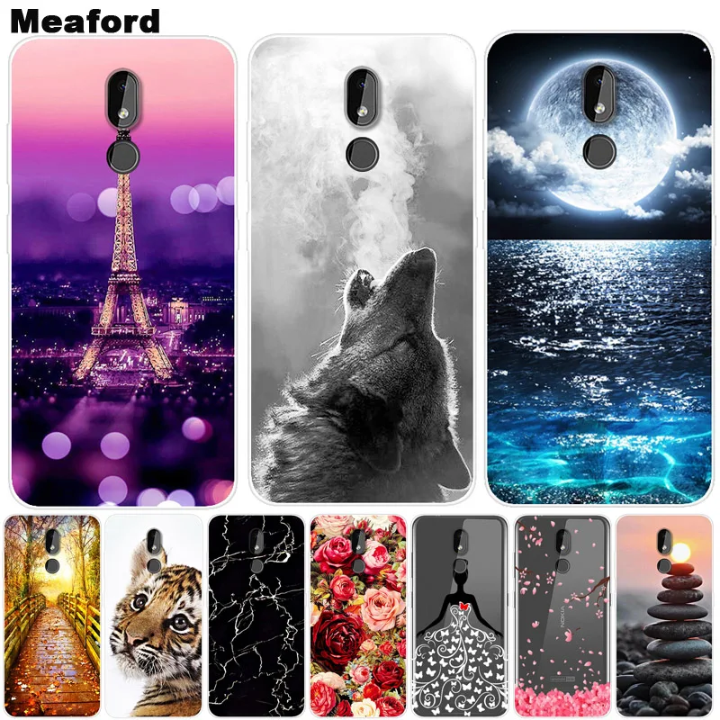 

For Nokia 2.2 Case Silicone Cute Patterned Cover For Nokia 3.2 Case Phone shell new Silicon TPU Cases For Nokia 2.2 3.2 2019