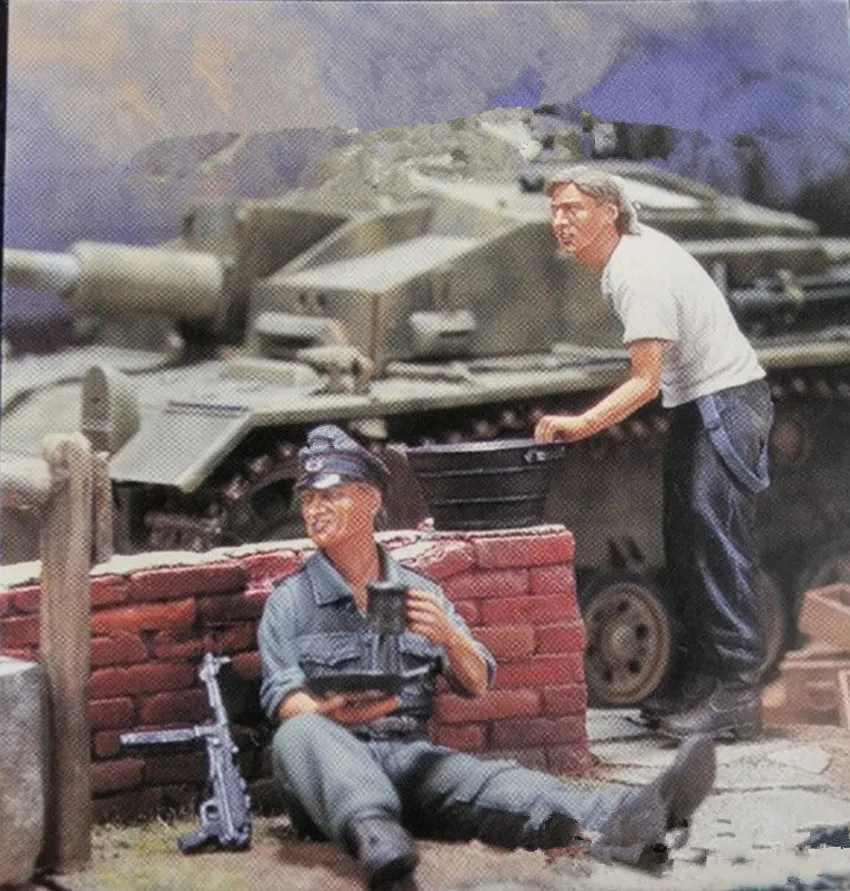

1/35 Resin Figure Model Kit Unassambled Unpainted 00787