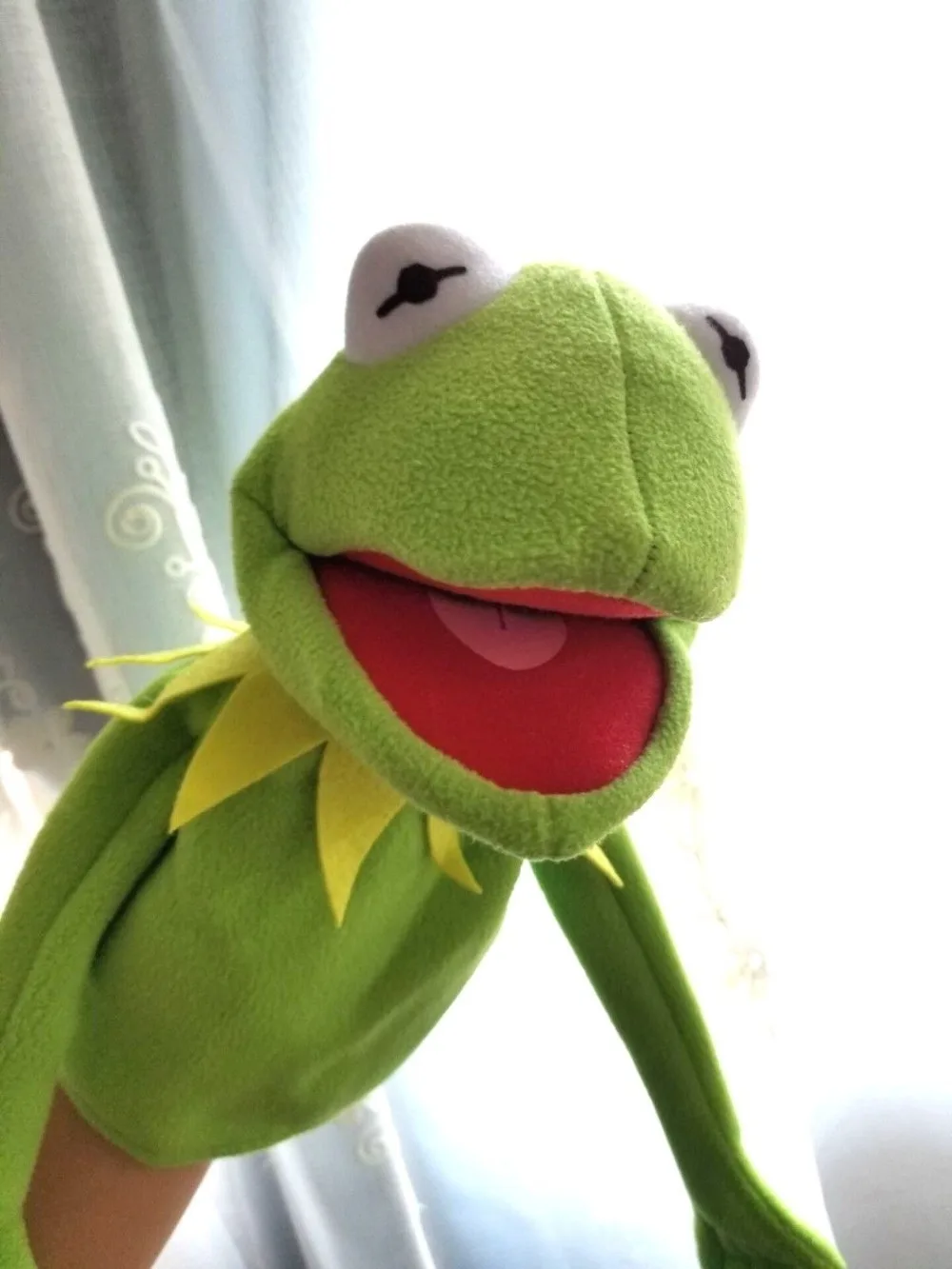 Новые куклы-лягушки из мультфильма «Muppets show Kermit», 40 см, плюшевые игрушки для детей, интерактивные игрушки