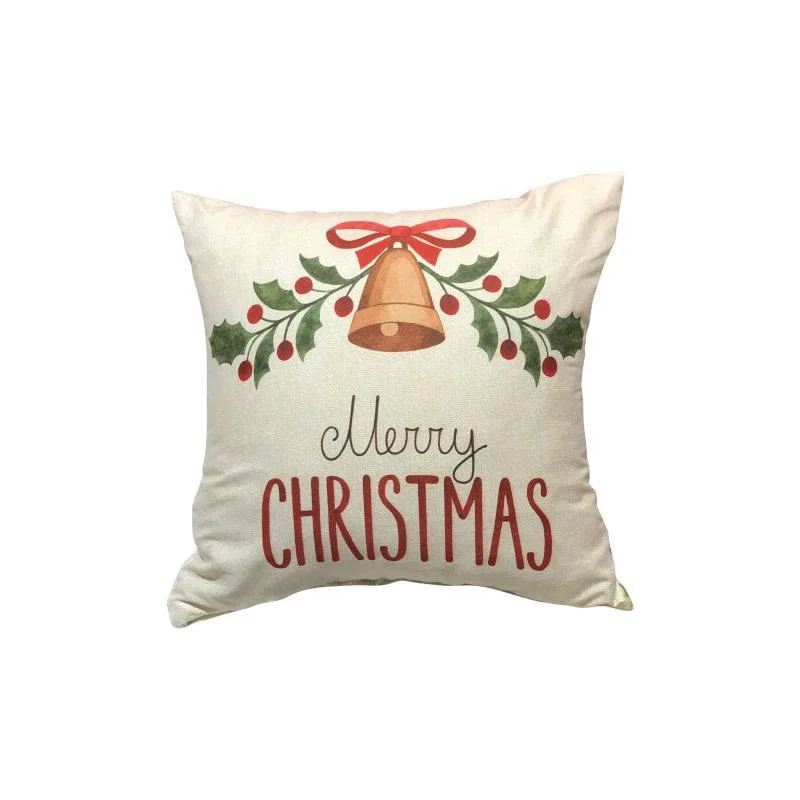 Декоративная наволочка, наволочка для дивана, украшение стула, 4 спандекса, рождественский стиль, мультяшный принт