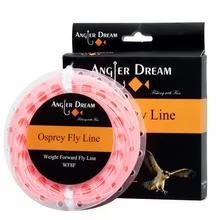 Рыболовная леска Dream, вес 100 футов, прямая Нимфа, плавающая леска для ловли нахлыстом розового цвета, полиэтиленовый шнур для ловли нахлыстом