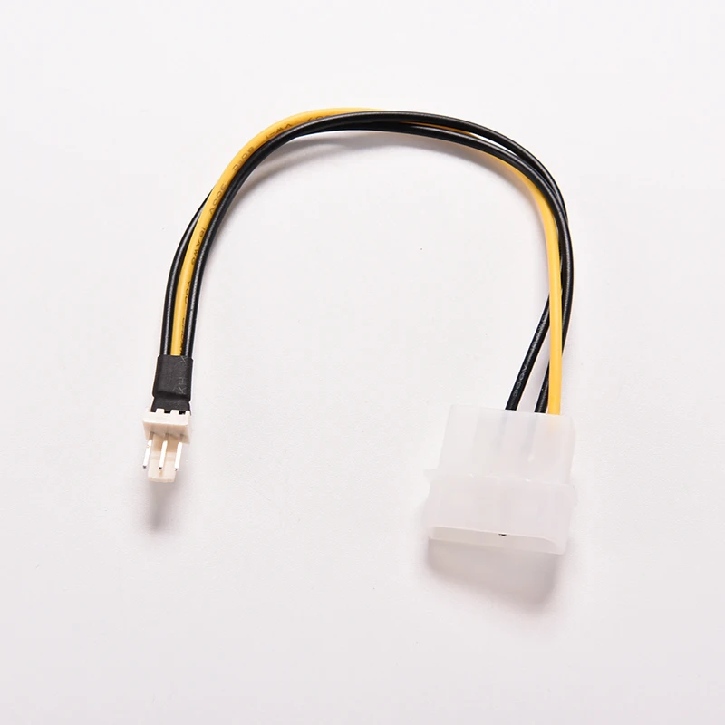 2 шт. 20 см 4 контактный разъем Molex IDE к 3 контактному компьютерному процессору|molex ide|4
