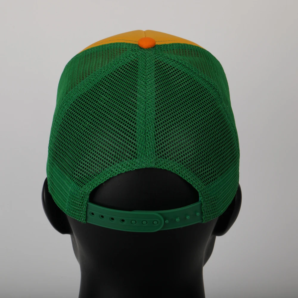 2019 Strange Things Dustin Hat Retro Mesh Trucker Cap Yellow Green 85 Know Where Adjustable Cap Gifts Halloween (7)