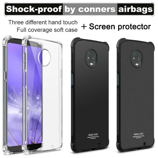 Best Offers IMAK sFor MOTO Z3 Play Case Airbag Shockproof Series Soft TPU Back Cover sFor Motorola Z3 Play Case Silicone With Film Best Offers IMAK sFor MOTO Z3 Play Case Airbag Shockproof Series Soft TPU Back Cover sFor Motorola Z3 Play Case Silicone With Film
