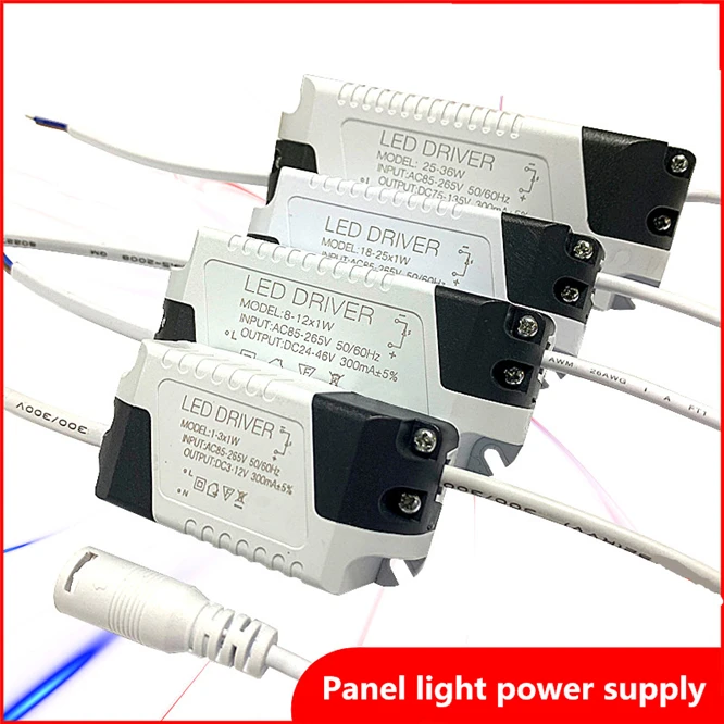 LED Power Supply 3W 8W 12W 18W 25W 36W 300mA Driver Adapter Lighting Transformer LED Panel Light Downlight Ceiling light