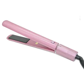 

Queenme Steam Hair Straightener Brush Professional Personalized Steampod Hair Straightening Flat Iron Fast Hair Styling Tools