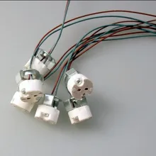 MR16 gu5.3 mr11 лампа с 10 мм Стенд приспособление и 20 см высокотемпературный провод MR16 основание светильника