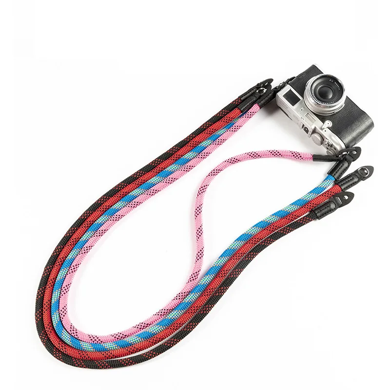 

Nylon colorful rope Camera Shoulder Neck Strap Belt for Mirrorless Digital Leica Canon Fuji Nikon Olympus Pentax Sony Camera