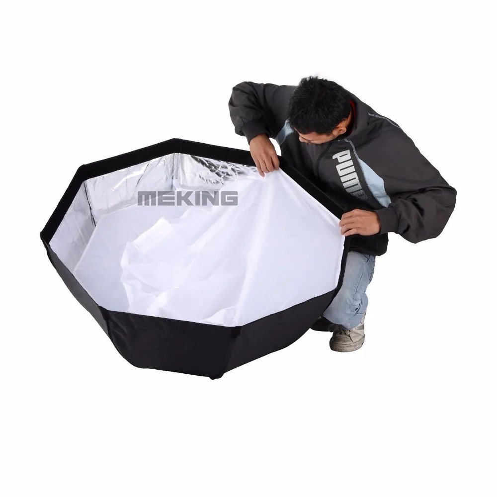 Meking 95 см 37,5 в Зонт софтбокс переносной восьмиугольный вспышка Speedlight SpeedliteSoft Box Brolly отражатель с сумкой Фотостудия