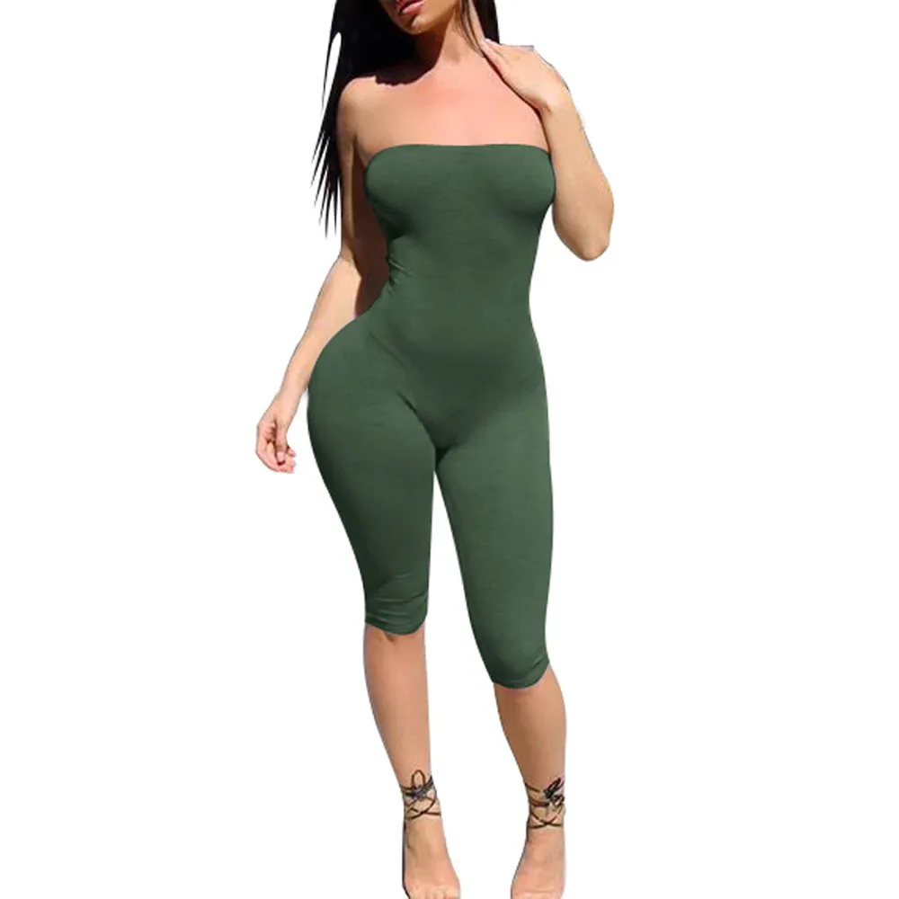 Womail ارتداءها المرأة الصيف أزياء السيدات Clubwear Playsuit Bodycon حزب بذلة أكمام جديد 2019 دروبشيب M4