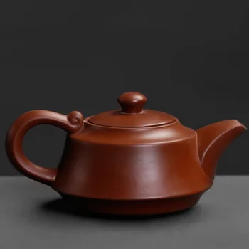 

Chinese filter teapot Yixing purple sand pot purple clay tea pot black tea tea set household tea maker kettle kungfu teaware