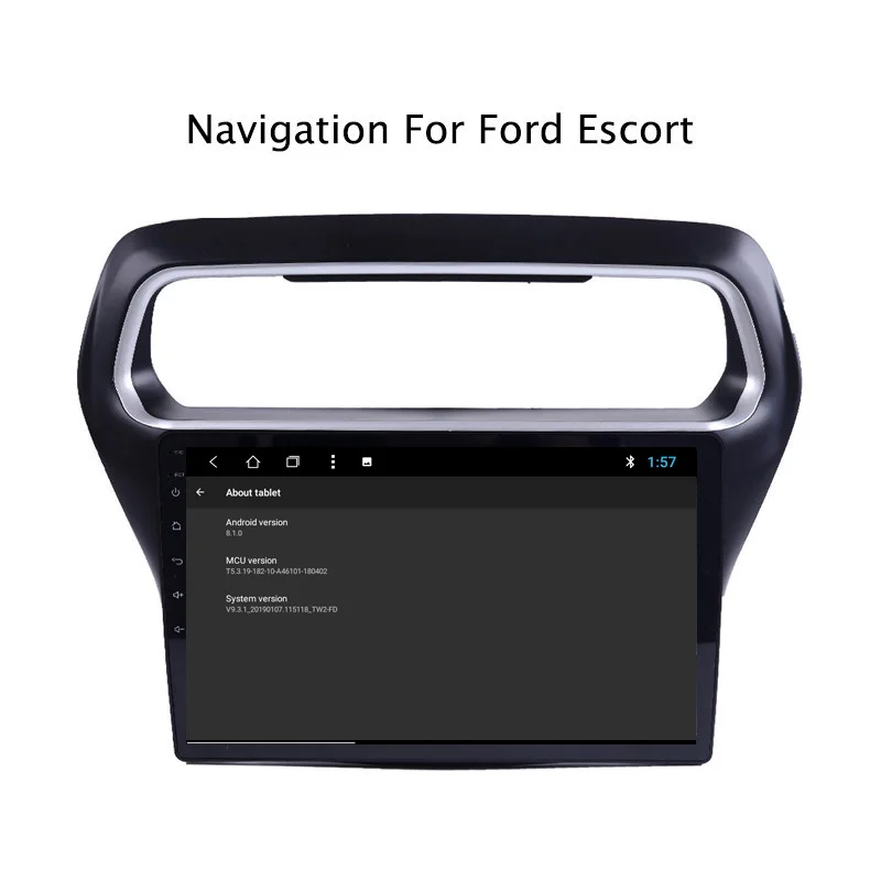 Cheap NAVITOPIA 10.1inch 2G RAM 32G ROM Android 8.1 Car DVD Multimedia GPS Navigation for Ford Escorts 2014 5