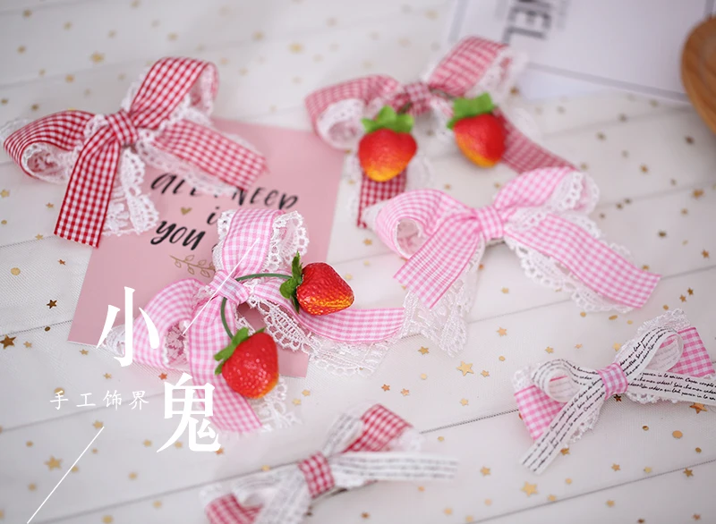 Cosplay&ware Sweet Is The Strawberry Soft Lace Lolita Hair Hoop Japanese Sister Kc Straw Hat Head Band Edge -Zentai shop online HTB1.9CgUmzqK1RjSZFjq6zlCFXa7.jpg