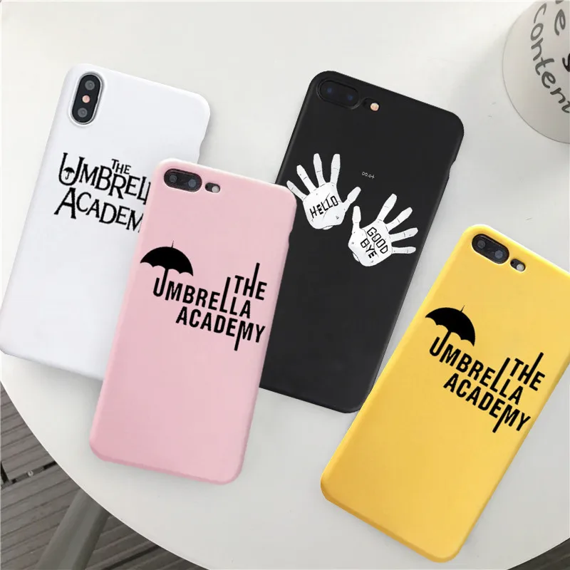 

GYKZ The Umbrella Academy Phone Case For iPhone X XS MAX X XR 7 6 6s 8 Plus Fashion Soft Silicone Back Cover For iPhone 6 Fundas