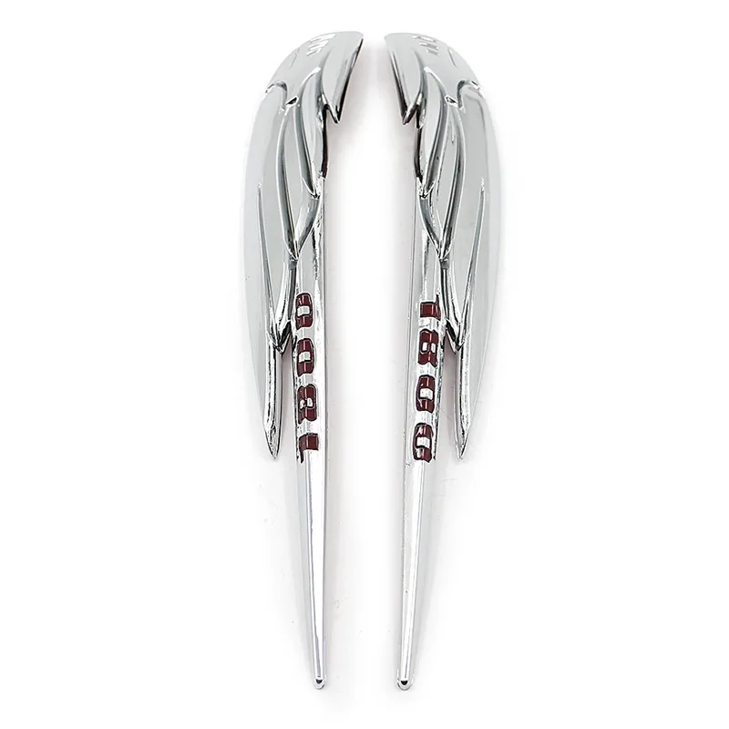 

VTX 1800 Motorcycle Chrome ABS Fuel Gas Tank Emblem Badge Decoration 3D Decals Stickers Kit For VTX1800 1800C 1800R 1800S GL1800