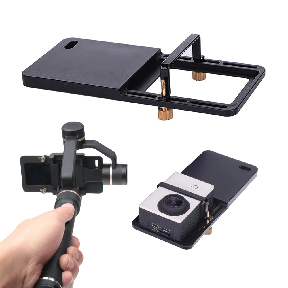 Ручной карданный адаптер переключатель Монтажная пластина для GoPro Hero 7 6 5 4 Xiaoyi 4K