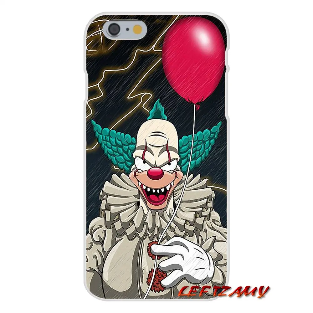 Чехол из прозрачного ТПУ с рисунком клоуна Pennywise для Samsung Galaxy S3 S4 S5 MINI S6 S7 edge S8 S9 Plus