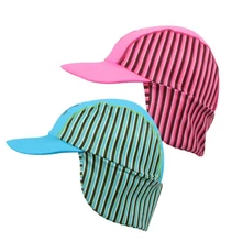 Шапка, закрывающая уши для девочек и мальчиков анти-УФ эластичный пляжная шляпа Для детей аксессуары для спортивной одежды головной убор унисекс пляж спортивные Кепки