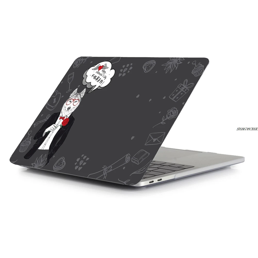 Чехол для ноутбука Apple MacBook New Air 13 Touch ID A1932, чехол для Mac book Air Pro retina 11 12 13 15 13,3+ чехол для клавиатуры