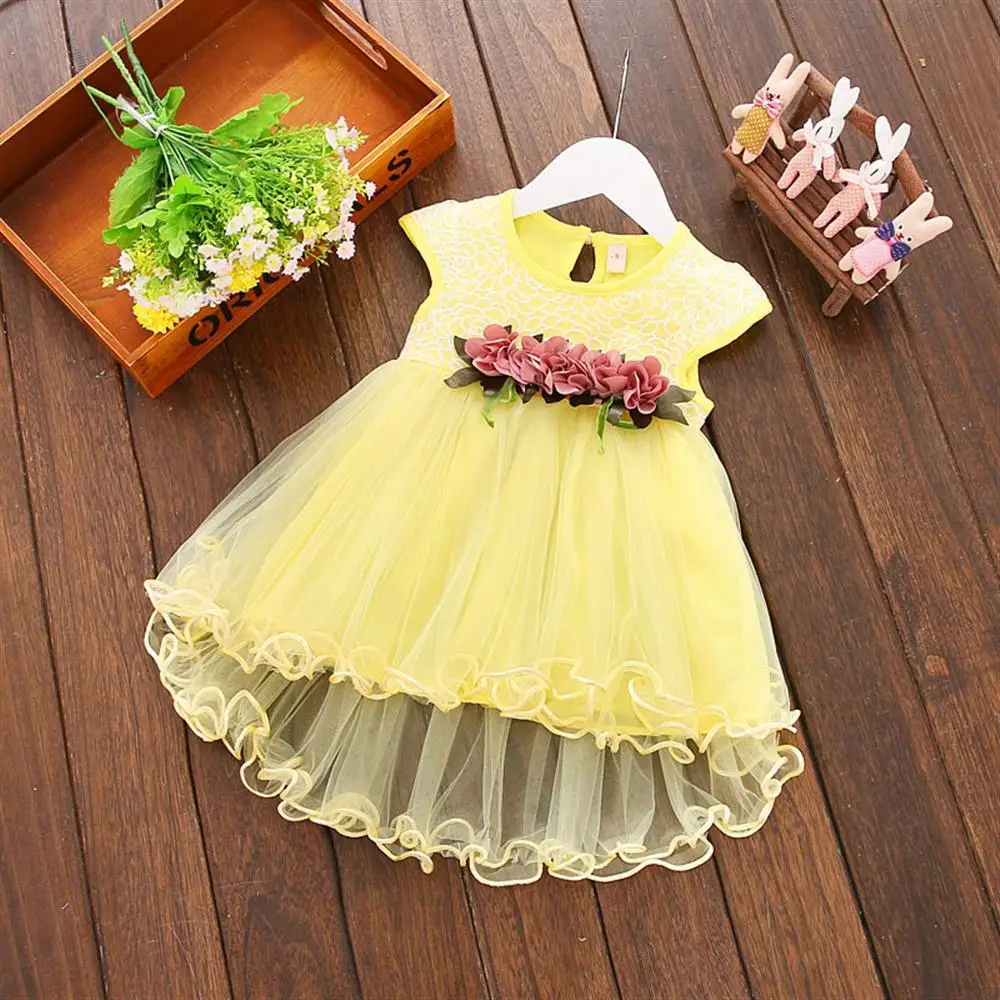 Baby & Toddler Girls Dress Infant Baby Girl Red Dress Kids Girls Short Dress  Outfit Dresses Baby Girls' Cotton Dresses Baby Girls Floral Pop Dress -  Walmart.com