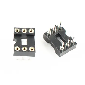 

40 Pcs NEW 6 PIN Round DIP IC Sockets Adaptor Narrow