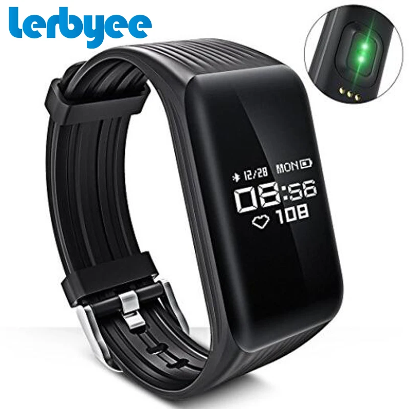 2Pcs Alarm Clock Activity Tracker Men Running Sport Smart Bracelet Women Heart Rate Smart Wristband Gifts for iPhone 8 Xiaomi 