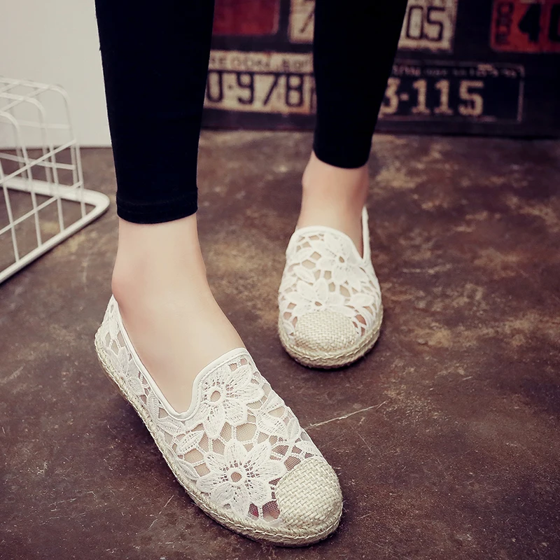 Lotus Jolly 2018 Women Lace Shoes Espadrilles Spring Summer Breathable ...