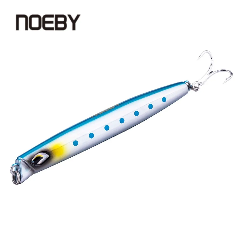 

Noeby NBL1902 pencil bait 110mm 45.8g fishing hard lure artificial lead bait vertical jigging lure weihai fishing lure