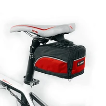 Waterproof Mountain Road Bicycle Tail Bag Saddle Bag Bike Pouch 1680D of waterproof fabric Cycling Seat Bag for Bike