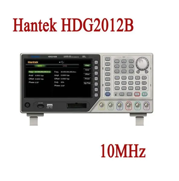 

DHL Free Hantek HDG2012B Digital Signal Generator DMM function Signal Arbitrary Waveform 10MHz 2 Channels 250MSa/s 64M