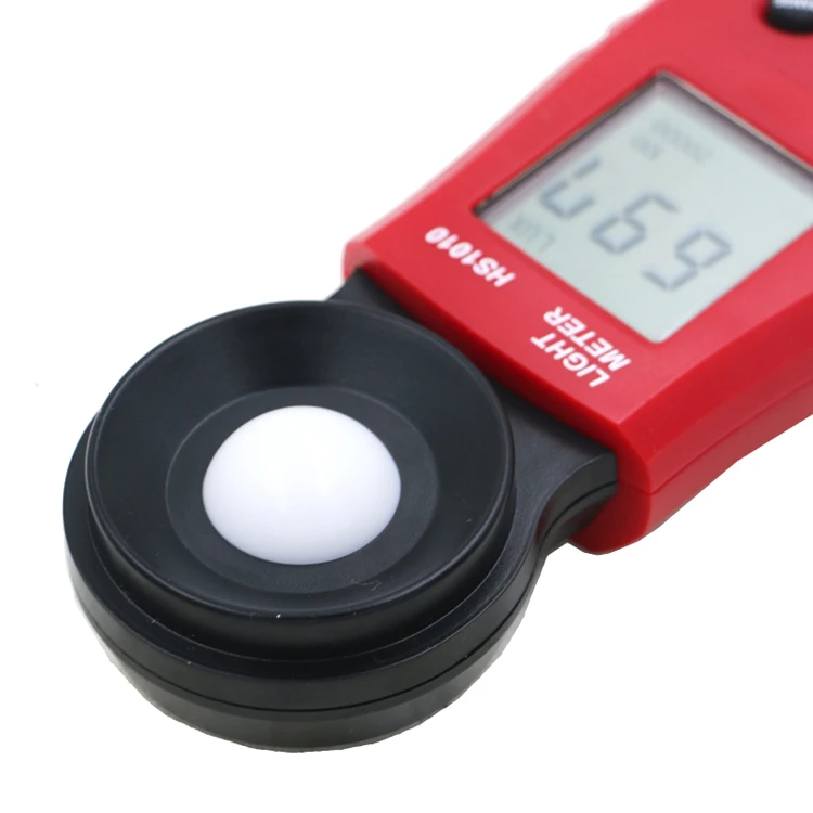 HS1010 Новый 200,000 люкс Digital Light Meter Luxmeter метров люминометр фотометр Lux FC