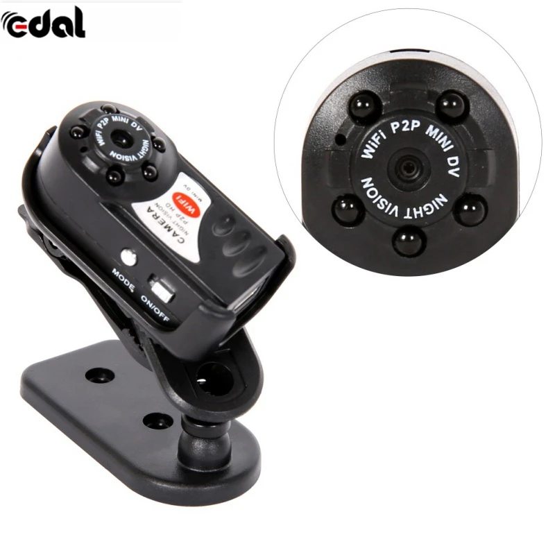 Мини-видеокамера инфракрасный видеомагнитофон мини DV беспроводная DVR камера 480 P Wi-Fi IP ночное видение Cam Hot