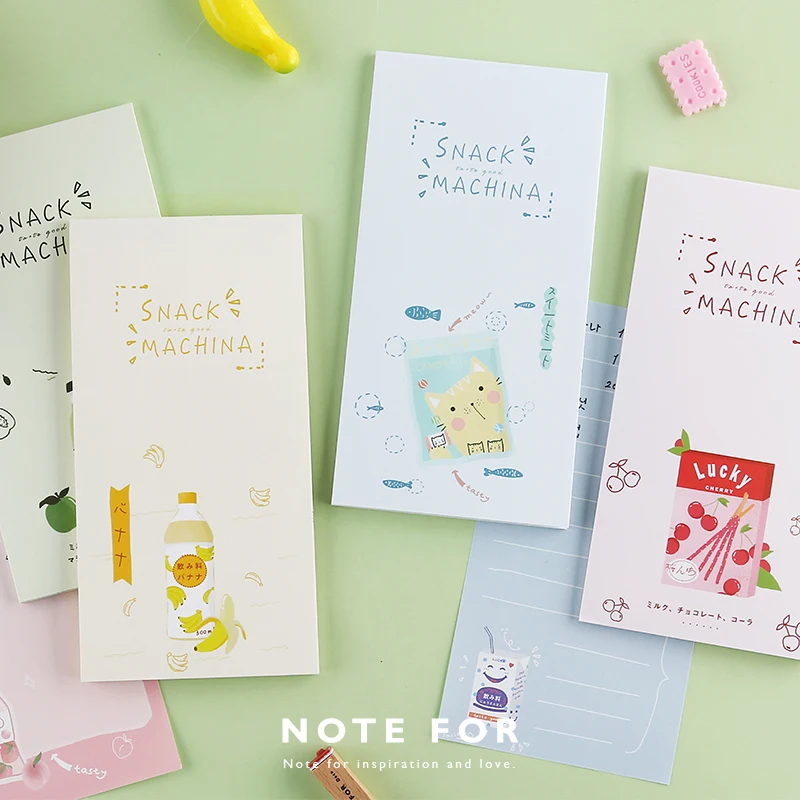 

Note for fruit snack Notepad memo pad paper message note Wholesale