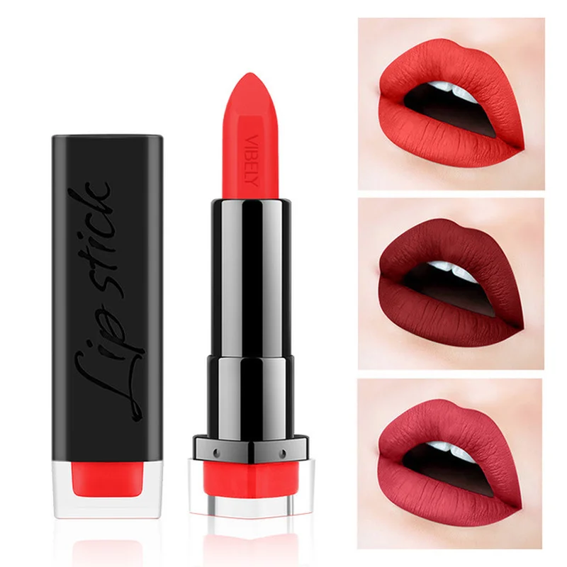 

Matte Lipstick Moisturizer Smooth Lip Stick Long Lasting Charming Lip Lipstick Cosmetic Beauty Moisturizing does not fade