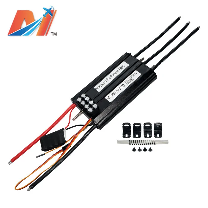 

Maytech (1pc with progcard) High Voltage speed controller 300A 14S electronic surfboard esc for electric-surfboard